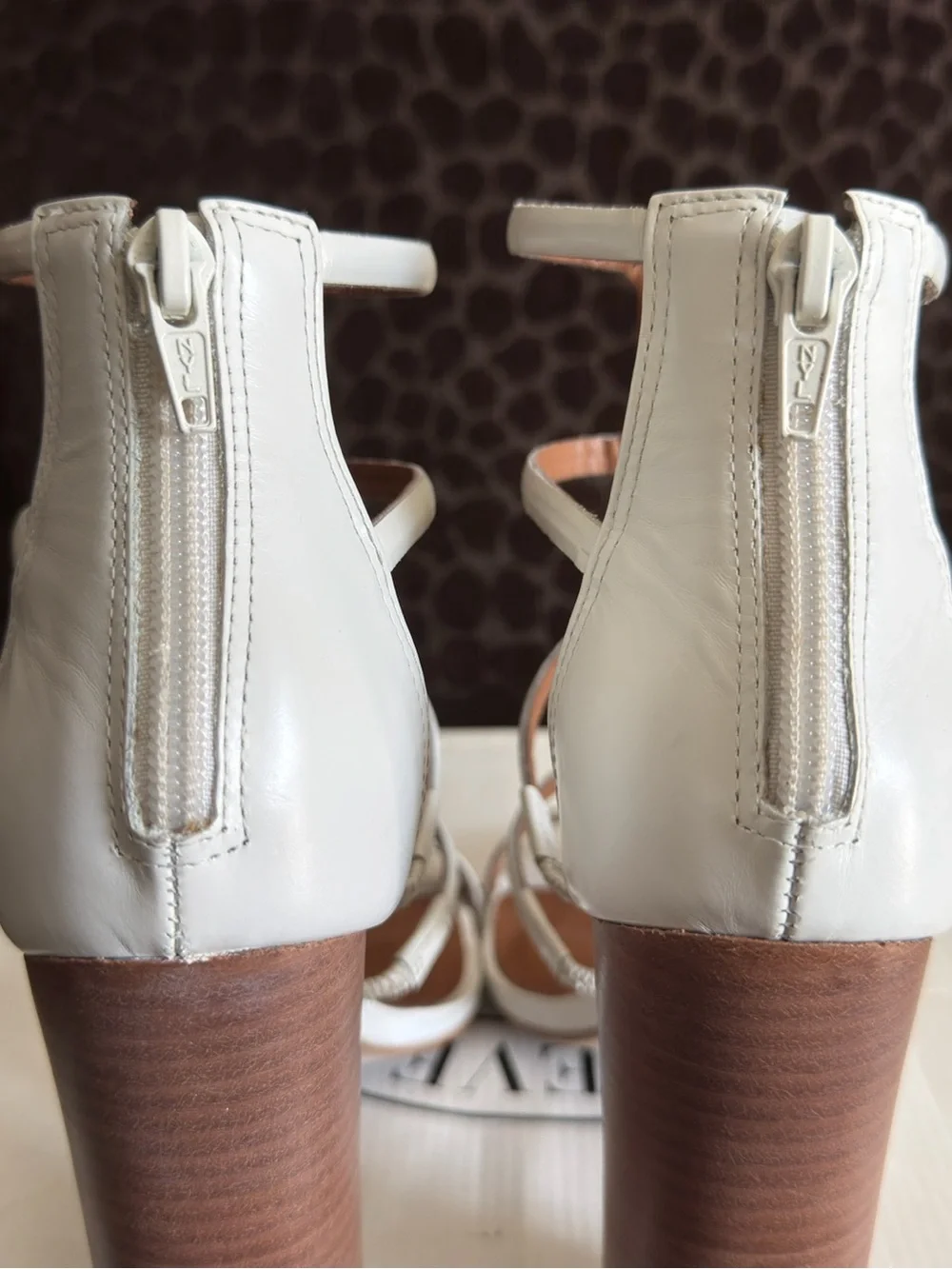 Steve Madden Crystal Leather Sandals - Picture 5 of 8